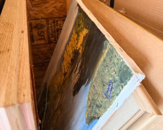 Framed artwork and wall decor assortment