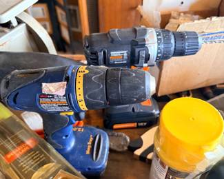 Cordless drills and power tools