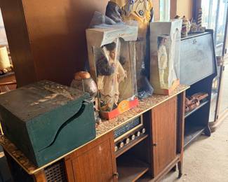 Vintage stereo cabinet