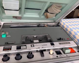 Vintage reel-to-reel tape recorder