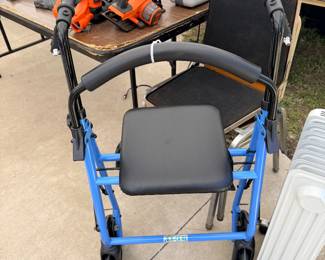 Rollator walker