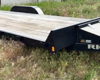 2018 Rice FMC8220 Dovetail Trailer, 82" x 243", VIN# 4RWR12022JH018320, Kansas Title
