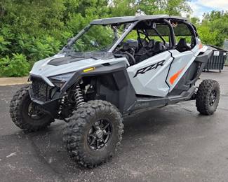 2024 Polaris RZR Pro XP 4 Sport UTV, Miles Showing On Odometer 1148.2, VIN# 3NSR4E925RG062210