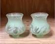 VTG Frosted Glass Lamp Globes