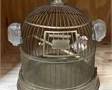 Antique brass/bronze bird cage 