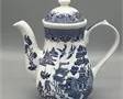 Churchill Blue Willow Teapot
