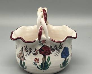 2001 Cagle Road pottery Seagrove NC  basket