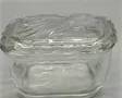 Vtg refrigerator veggie dish with lid