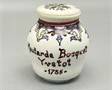Montarde 1735  Dijon jar with lid
