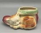 Vtg Ceramic Cat Planter