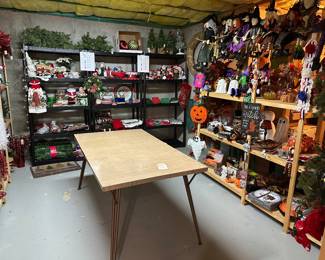 TONS of holiday decor - Christmas, Halloween, Easter, Fall!