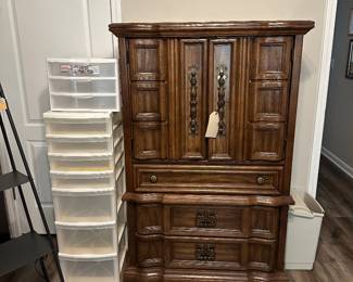 Vintage storage cabinet