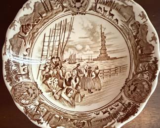 Royal Staffordshire American Legend Creamer and Saucer