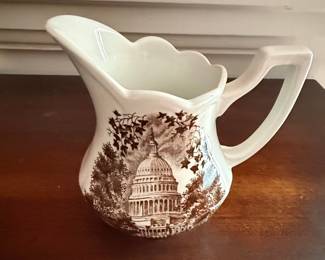Royal Staffordshire American Legend Creamer and Saucer