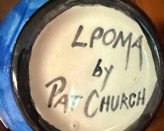 Pat Church LPOMA Ceramic Pitcher