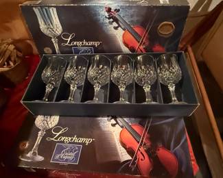 Cristal D'Arques Longchamp Wine Glasses