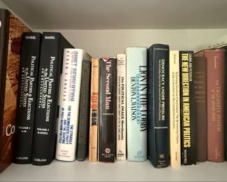 Collection of Political History Books focusing on US Presidents