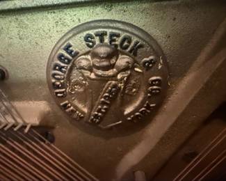 George Steck & Co. Upright Piano