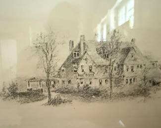 Colgate University Panoramic Print by Richard Rummell