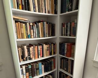 IKEA Billy White Corner Bookshelf Unit