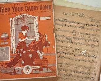 Keep Your Daddy Home Sheet Music