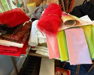 Textile Art and Fabric Scraps Bundle