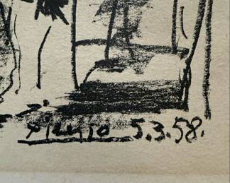 Pablo Picasso "Les Saltimbanques" Lithograph