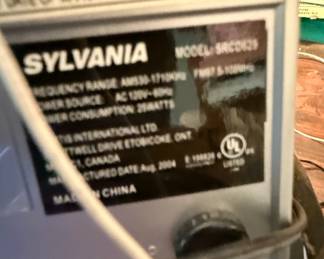 Sylvania SRC0935 Compact Component System