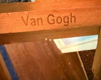 Van Gogh Style Tabletop Easel