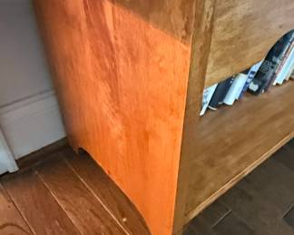 Shaker Style Solid Wood Console Bookcase