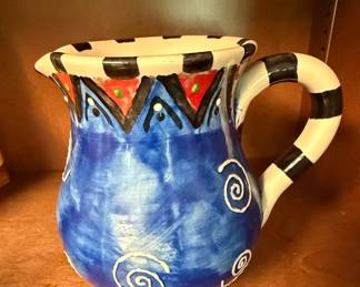 Pat Church LPOMA Ceramic Pitcher