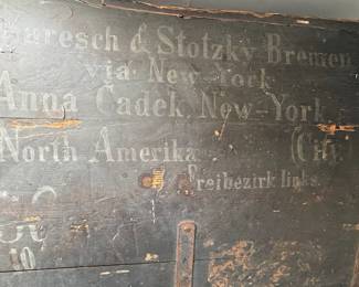 Baresch & Stolzky Bremen Steamer Trunk