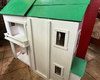 Handmade Wooden Dollhouse