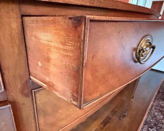 Hepplewhite Style Mahogany Sideboard