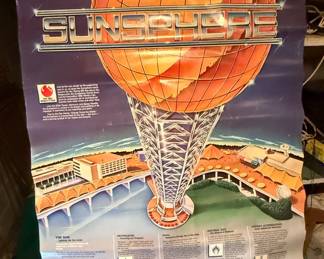 1982 Knoxville World's Fair Sunsphere Poster