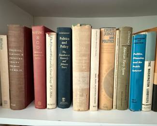 Collection of Political History Books focusing on US Presidents
