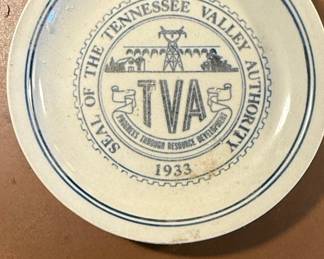 Tennessee Valley Authority Commemorative Plate