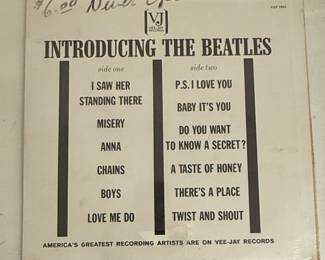 Introducing... The Beatles (Vee-Jay Records SR 1062) Factory Sealed