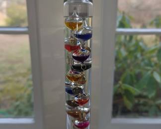 Galileo Thermometer Style Decor Piece