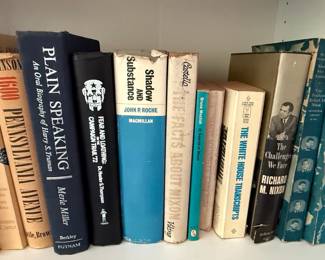 Collection of Political History Books focusing on US Presidents