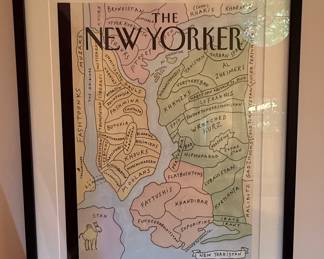 The New Yorker "New Yorkistan" Cartoon Print by Maira Kalman and Rick Meyerowitz