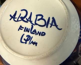 Arabia Finland Valencia Serving Bowl