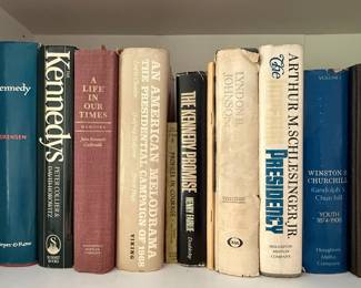 Collection of Political History Books focusing on US Presidents