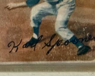 Karl Spooner Brooklyn Dodgers Baseball Card
