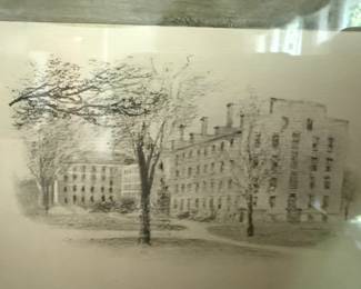 Colgate University Panoramic Print by Richard Rummell