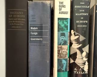 Collection of History and Political Science Books