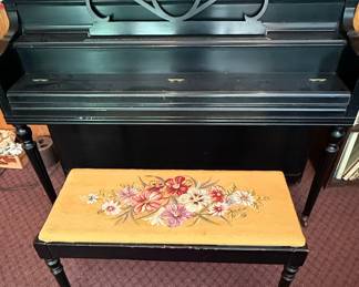 George Steck & Co. Upright Piano