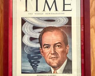 TIME Magazine Cover - Hubert Humphrey, January 17, 1949