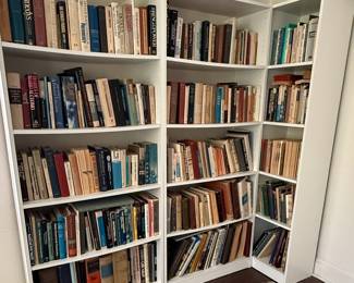 IKEA Billy White Corner Bookshelf Unit