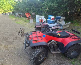 1999 Arctic Cat 300 4x4 with new tires. 1994 Yamaha Timberwolf 250